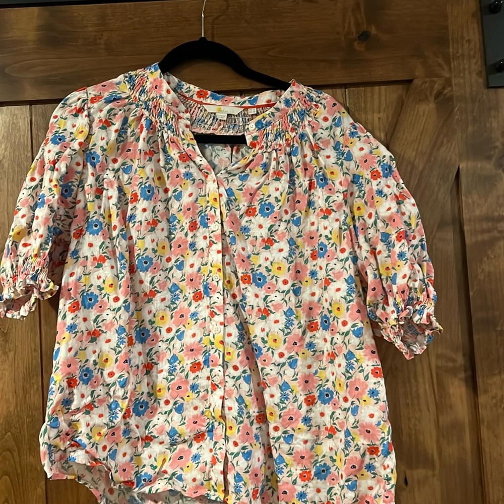 Boden Linen Top